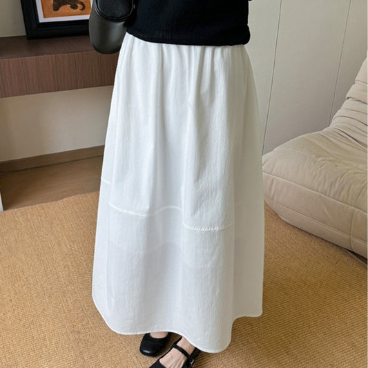 Summer High Quality Stitching Skirt Women
