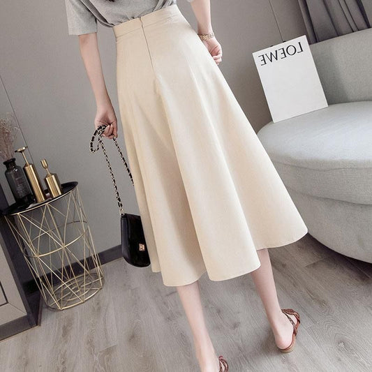 Fashion Personality Women's Pleated Sheath Skirt