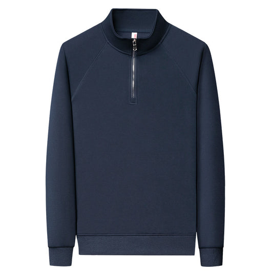Fashion Stand Collar Cotton Men's Sweater
