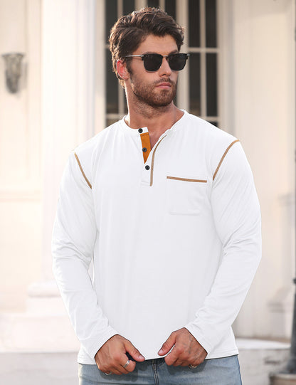Long Sleeve Sweater Bottoming Men's Stand Collar Polo Shirt