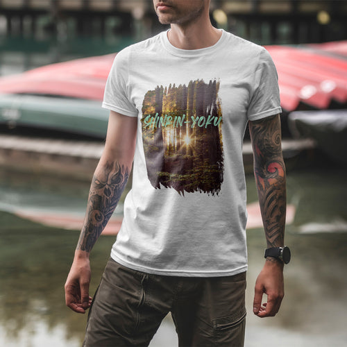 Forest Therapy Eco T-Shirt | GOTS Organic Cotton | Mindful Art