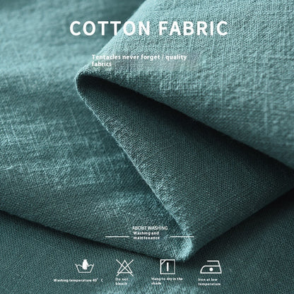 Long Sleeve Shirt Men's Fashion Casual Artistic Loose Linen Top